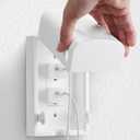 Bates - Baby Safety Outlet Cover Box, 2 Pack, Baby Proof Outlet Covers Baby Proofing, Plug Covers for Electrical Outlets, Socket Covers for Outlets, Child Proof Outlet Cover, Outlet Box Cover (White)