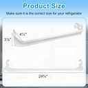 240534901 Door Shelf Rack Bar 2PACKCompatible with frigidaire or kenmore Refrigerator Replacement Shelves Door Retainer frigidaire Door Shelf Replacement-240534901,AP3214630,948954,AH734935,PS734935