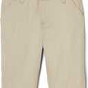 French Toast Girls' Twill Bermuda Short (14, School Uniform Khaki)