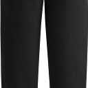 PRETTYGARDEN Women High Waist Ankle Length Work Dress Pants, Black, M