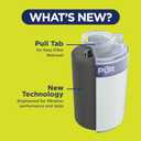 PUR Water Filter Replacement for Faucet Filtration Systems (1 Pack) Compatible with all PUR Faucet Filtration Systems