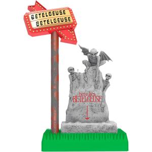 Hallmark Keepsake Christmas Ornament, Beetlejuice Here Lies Beetlejuice with Light, Movie Gifts