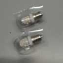 LED Microwave Light Bulbs Under Hood 40W Equivalent, E17 LED Bulb Dimmable for Range Hood, 3W 380 Lumens, LED Appliance Light Bulb Over Stove, Warm White 3000K, 2 Pack