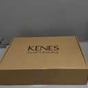 KENES Black Bathroom Faucets for Sink 3 Hole, Matte Black 8 Inch 2 Handle Widespread Bathroom Faucet, Bathroom Vanity Faucet with Pop Up Drain & Supply Lines, LJ-9075-2