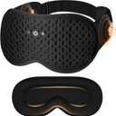 Adjustable 3D Contoured Sleep Mask with Bluetooth Headphones, Eye Masks for Sleeping, Wireless Sleeping Headphones for Men, Women, Cool Gadget Gift