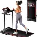 Treadmill with Handle, 3.0HP Treadmills for Home Small Spaces,Electric Portable Foldable treadmills with LED Display, Walking Pad Treadmill with Handle,Compact Walking Treadmills with 320 LBS Capacity