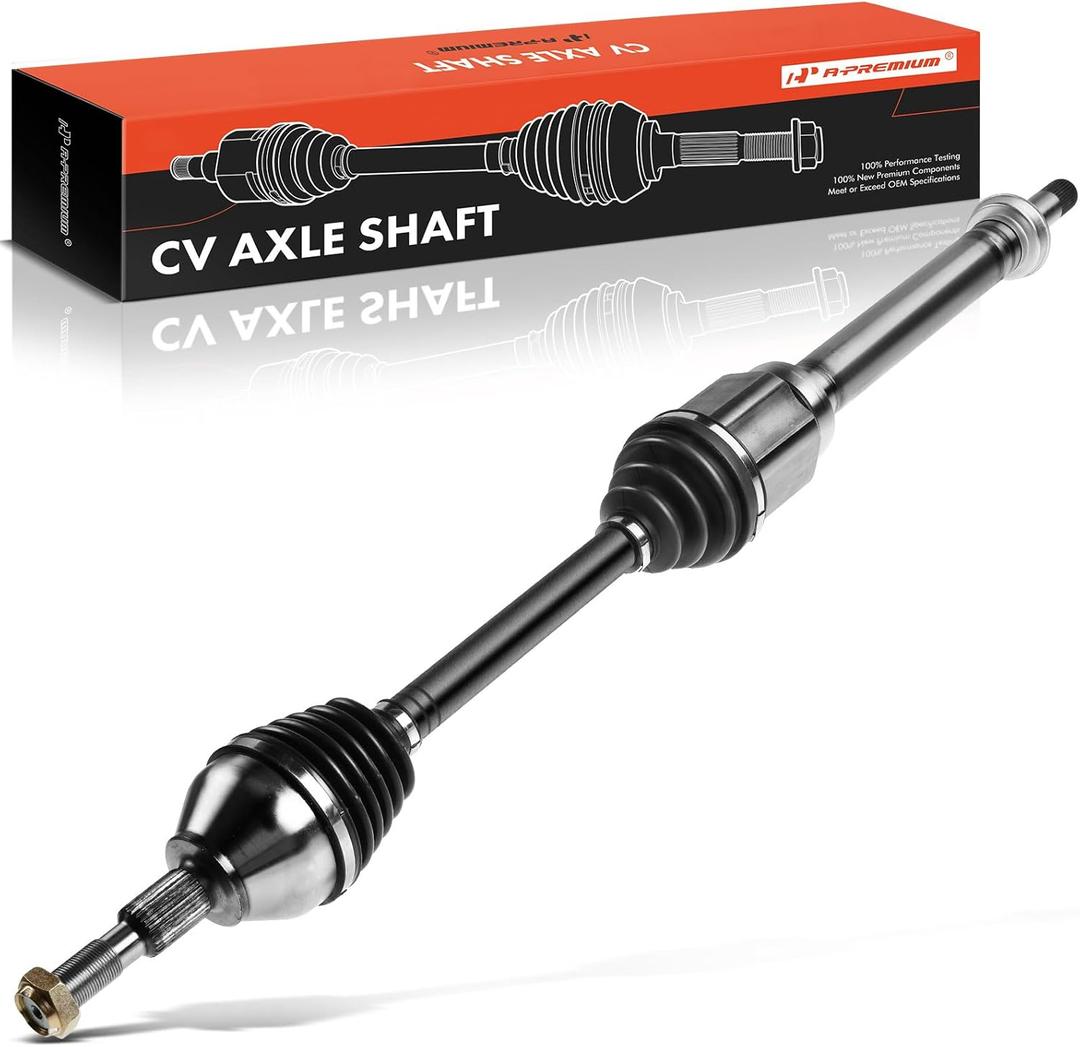 A-Premium CV Axle Shaft Assembly Compatible with Ford Edge 2015 2016 2017 2018, L4 2.0L, FWD Only, Front Right Passenger Side