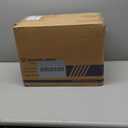 SUPERJARE Nightstands Set of 2, Night Stands with Charging Station & PE Rattan Decor Drawer, Bed Side Tables with Solid Wood Feet, End Table, for Bedroom, Living Room, Walnut (11.8"D x 15.9"W x 23.4"H (1 Drawers))