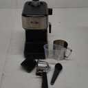 Mr. Coffee 4-Shot Steam Espresso Cappuccino and Latte Maker with Stainless Steel Frothing Pitcher