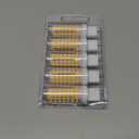 No Flicker G9 Led Bulbs Dimmable 6W Soft Warm White 2700K,40W 50W 60W Halogen Equivalent,AC120V Dimmable G9 T4 LED Bulb for Chandelier Pendant Ceiling Wall Light,600LM,360Deg(5Pack)