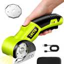 Electric Scissors, Cardboard Cutter, With LED Light, High-Efficiency Brushless Motor, 2800mAh Battery, Tungsten Steel Blade, Suitable for Cloth, Cardboard, Leather, Carpet