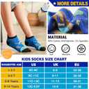 MOGGEI Kids Boys Ankle Socks Low Cut No Show Funny Cartoon Fun Cute Novelty Cotton Socks 6 Pairs (1-3T, Space)