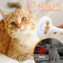 3-in-1 Pet Steam Brush Set for Dogs & Cats, Grooming Comb with Spray, Defur Tool, Water-Assisted Hair Removal, Gentle Cat & Dog Spritz Brush, Multi-Purpose Steam Grooming Kit