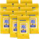Wet Ones for Pets Deodorizing Multipurpose Dog Wipes with Baking Soda, Tropical Splash Scent - Deodorizing Dog Grooming Wipes with Wet Lock Seal, 100 Count - 12 Pack