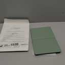 CoBak Case with Stand for Kindle Paperwhite 12th Gen 2024 Released (7") & Kindle Colorsoft Signature Edition - Durable PU Leather Cover with Auto Sleep Wake, Card Slot, Hand Strap Feature, Sage Green