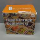 40 PCS Food Storage Containers with Lids Airtight (20 Containers & 20 Lids), Plastic Storage Meal Prep Container-Stackable 100% Leakproof & Microwave Organization and Storage Sets, Lunch Containers