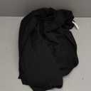 Pawaboo Pet Sling Carrier for Small Dogs and Cats, Hands Free Dog Carrier Sling, Anti-Anxious Soft Cotton Front Facing Cat Carriers Papoose, Puppy Kitten Pouch Reduce Back Neck Pain, Black