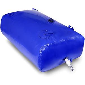 760 L/200 gal Water Bladder Storage Containers, Foldable Portable Water Tank Large Capacity Soft Water Bag, Drought Resistance, Fire Prevention, Emergency Water