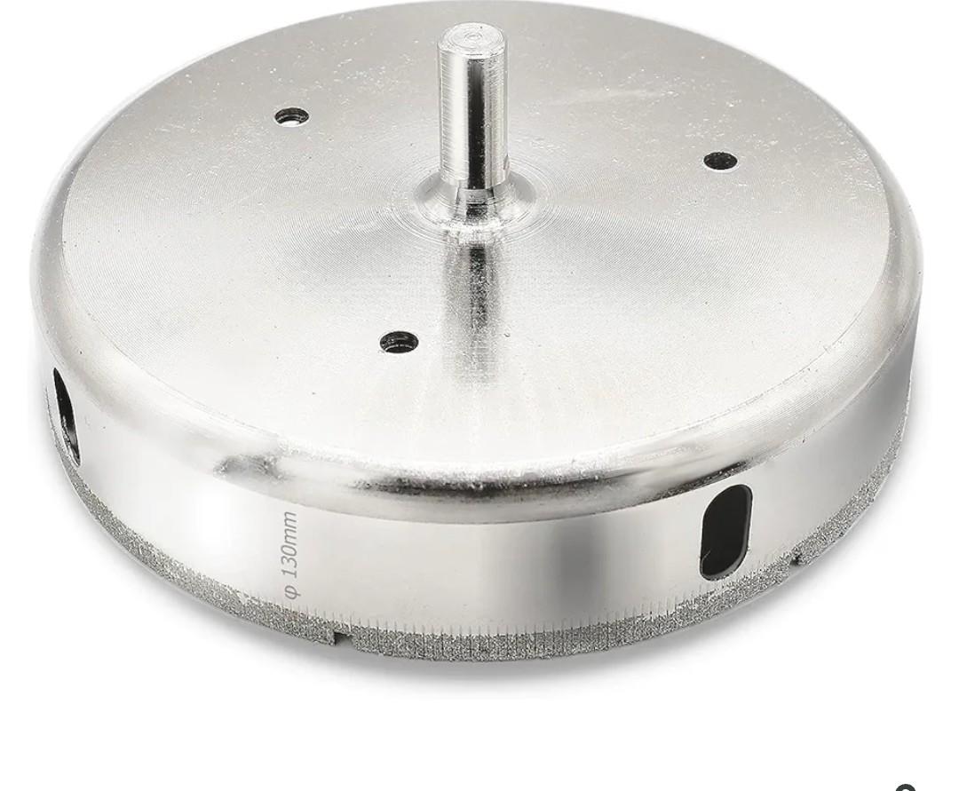 5 Inch Diamond Drill Bits Glass Hole Saw Drill Bit Set for Glass Ceramics Porcelain Ceramic Tile Marble