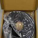 1" Black Vinyl Trim Molding Screw Cover RV Boat Camper Travel Trailer (25 ft)