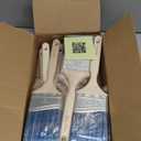 Bates 3-Inch Angle Paint Brushes (12 Pack) - Treated Wood Handle, Perfect for Walls & Furniture