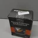 AM/FM Radio Headphones 25dB NRR,Noise Reduction Safety Earmuffs,Digital Display Headset,Powered by AA Battery,Hearing Protection for Walkman Mowing Lawn Work,Yellow