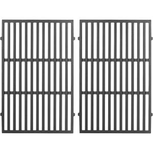 Spirit E310 7638 7639 Grill Grates for Weber Spirit E-310 300 Series E315 E320 E330 S310 S315 S320 S330 Gas Grill, 17.5" Cast Iron Cooking Grids, Replacement for Genesis Silver/Gold/Platinum B & C