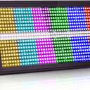 Led Wall Washer Light,200W Stage Lighting Bar Dj Light Bar Party Lights DJ Disco Lights Professional DMX Control Auto Play Sound Activated Strobe Lighting for Parties Church Wedding Club (Black 1PC)