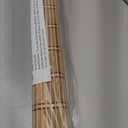 LazBlinds Cordless Bamboo Blinds, Roll Up Shades for Windows, Light Filtering Hanging Window Blinds, Bamboo Shades for Patio Indoor/Outdoor Porch, 36'' W x 48'' H, Natural