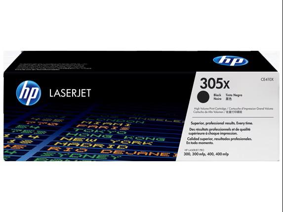 HP CE410XC (305X) High Yield Toner Cartridge - Black