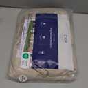 Wrap Around Dust Ruffle Bed Skirt - Cream - for King Size Beds with 18 Inch Drop - Easy Fit Elastic Strap - Adjustable Pleated Bedskirt w/ Brushed Fabric - Wrinkle Free - for Women, Men, Kids & Teens