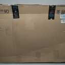 2 Pack Acoustic Desk Dividers - 24" x 20" Freestanding Privacy Panels Set with Noise - Reducing Design Cubicle Sound Proof, Ideal for Office, Classroom, and Home (Light Beige)