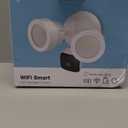 Wired Floodlight Camera | Home Security Camera Outdoor Waterproof with 3K UHD | 2200-Lumen | Motion Sensor, Color Night Vision, 105dB Siren, Works w/Alexa,2-Way Audio