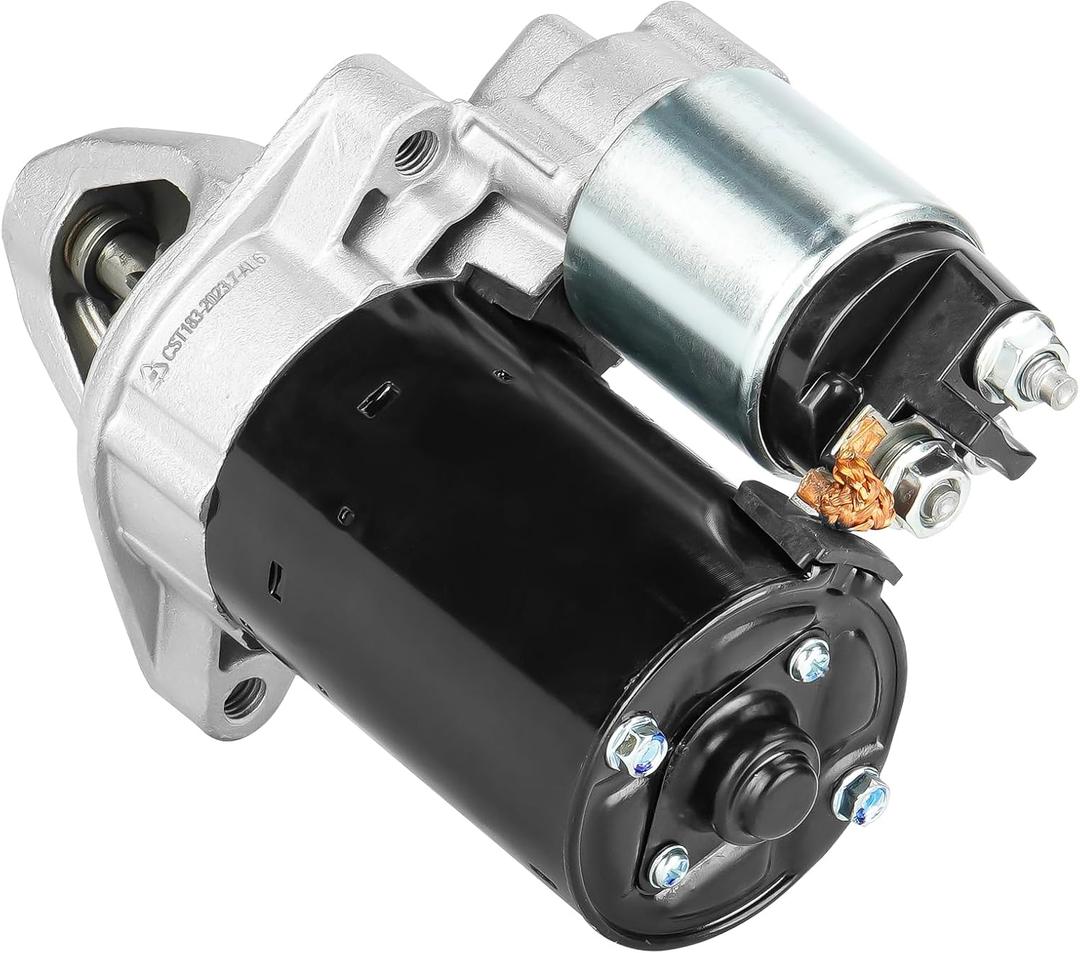 New Starter for Mercedes Benz C230 2003-2005, C250 2012-2015, SLK250 2012-2014 Replaces # 410-24201 0-001-107-406 0-986-020-350 113513 17920 17366