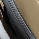 Koutemie Outdoor Smokeless Fire Pit Ring Liner 43Inch Outer/39Inch Inner Diameter, Heavy Duty Solid Metal Steel Round Firepit Rim Insert for Outside DIY Campfire Ring Above or InGround, Black