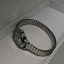 Diaofendi Petite Women's Easy Reader Watch, Analog Women Watch with Stainless Steel Expansion Band, Water Resistant (M(5.9"-7.5"))