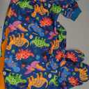 LovinPet Large Dog Pajamas, Four-Leg Stretch Onesie Bodysuit, Lightweight UV-Shielding Pajamas, Anti-Lick Calming Recovery Suit for Surgery, Pull-On for Medium and Large Breeds,Green,M