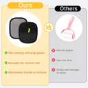 3PCS Pet Hair Removal Glove with Double Sided Hair Remover Tool, Reusable Gloves for Cats & Dogs, Electrostatic Gloves Pet Hair Mitt for Couch, Carpet, Furniture, Car, Easy Cleaning & Grooming Tool