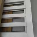 Dog Gate Wooden Freestanding Pet Gate3 Panel 23.6" Height White Indoor Dog Fences,House Gate for Doorways & Stairs