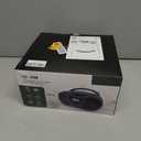 Greadio Boombox Portable CD Players for Home with Bluetooth, Boom Box CD Player FM Radio Combo, Stereo Sound, AC/Battery Powered, CD/CD-R/RW Compatible, Support AUX/USB/Headphone, Timer, Repeatable