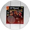 Round Campfire Grill Grid for Fire Rings 24-inch