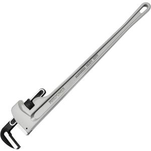 MAXPOWER 36-inch Pipe Wrench, Heavy Duty Straight Pipe Wrench Aluminum Plumber Wrench