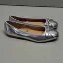 Steve Madden New York Zion Women's Flats Shoes Silver Size 8