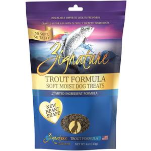 Zignature Trout Soft Moist Treats for Dogs