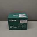 FANHAO Metal Bird Feeder for Outdoor Hanging, Wild Bird Feeder House with Rust-Resistant Mesh, Hanging Platform Bird House Feeder for Attracting Birds, Weatherproof, Easy to Clean & Refill