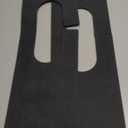 Tioncy 2 Pcs Faucet Mat Sink Splash Guard Oval-hole Oval Splash Pad for Kitchen Sink Oval Base Diatomite Faucet Mat for Bathroom Absorbent Mat Splatter Screens(Dark Gray)