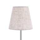 CALLARON Linen Lampshade Bottom Mount for Table Lamp Fabric Barrel Lampshade Velvet