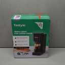 Tastyle Single Serve Coffee Maker Hot and Iced with Bold Brew, Small Coffee Machine for K Cup and Ground, Fits 7.3'' Travel Mug, Brews up to 16 Oz, 5 Cup Sizes, Compact for Office, RV& Hotel, Lavender