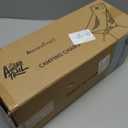 AuroraTrail High Back Folding Camping Chair with Pillow  Lightweight Portable Outdoor Chair with Cup Holder & Carry Bag, Sturdy Aluminum Frame Supports up to 374 lb for Camping, Hiking & Festivals (Khaki)