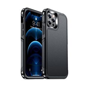 Red2Fire for iPhone 12 Pro Max Case [Military Grade Drop Protection] Non-Slip Heavy Duty Full-Body Shockproof Protection Phone Case for iPhone 12 Pro Max 6.7 inch Black